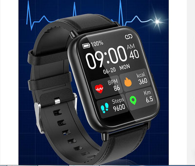 智能監測手錶 TK10理療智能手錶血壓體溫血氧監測遠程親友關愛 運動手錶 智能手環 LINE推送 藍牙手錶