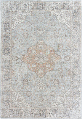 比利時製 皇宮絲毯 67x105cm 銀色 新古典風格地毯 壁毯 掛毯 地墊 踏墊