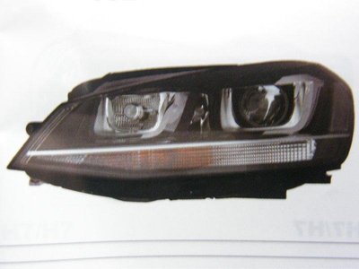 福斯 VW GOLF 7代 13 (A) 大燈 頭燈 其它側燈,後燈,霧燈,空氣芯,機油芯,冷氣芯,來令片 歡迎詢問