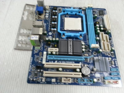 【 創憶電腦 】技嘉 GA-MA74GMT-S2 DDR3 AM3腳位 主機板 附檔板 直購價400元