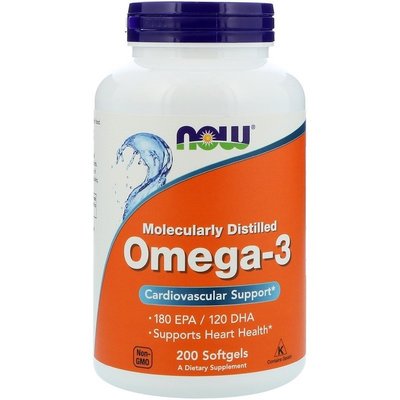 🇺🇸美國熱銷*現貨NOW OMEGA-3 Fish Oil 2000mg極品深海魚油(200顆大包裝)