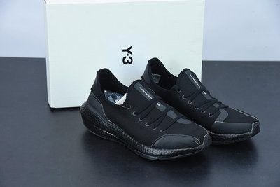 Adidas Y3 Ultra Boost 21 Consortium 全黑 黑魂 襪套 男女鞋 慢跑鞋 GZ9133【ADIDAS x NIKE】