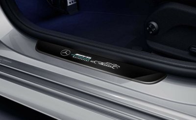 Mercedes Benz 原廠 賓士 AMG Special Edition 迎賓踏板 S205 C300 AMG