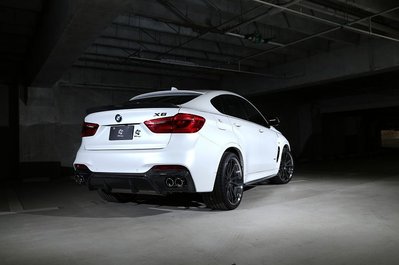 【樂駒】3D Design BMW F16 後下擾流 後下巴 擾流 碳纖維 carbon 空力 套件 日本 改裝 大廠