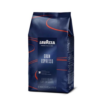 義大利 LAVAZZA GRAN ESPRESSO 濃烈義式咖啡豆1kg/包-效期:20250530【良鎂咖啡精品館】