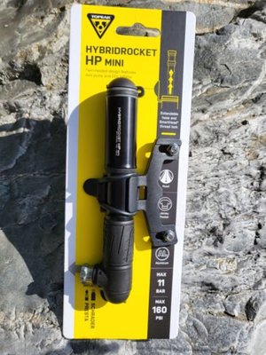 捷安特代理 TOPEAK HYBRIDROCKET HP MINI 攜帶型雙功能打氣筒 CO2 隨身打氣筒