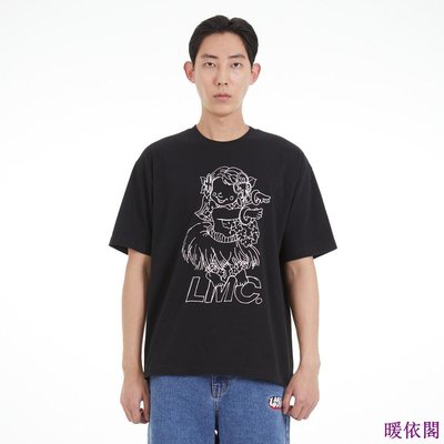 LMC 正版代購 HULA TEE 短袖 上衣 短T T恤 短TEE 韓國 薄荷 黑 白 黃-暖衣閣