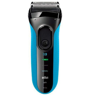 BRAUN【日本代購】百靈 電動刮鬍刀 修剪器3系列 可沐浴用3010s