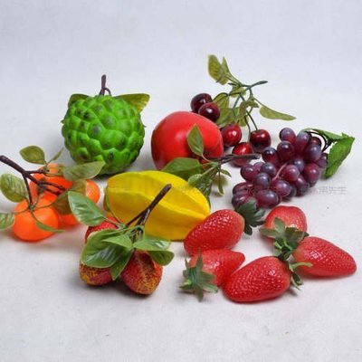[MOLD-D248]仿真水果蔬菜套裝模型 假水果蔬菜戶外裝飾 仿真塑料水果套裝
