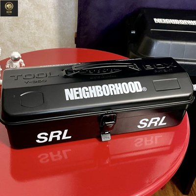 【熱賣精選】NEIGHBORHOOD SRL工具箱 NBHD鐵盒 BOX鐵盒園藝系列