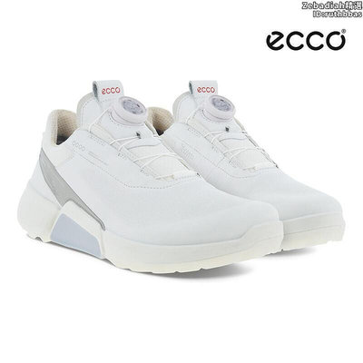 Ecco愛步高爾夫女士球鞋牛皮輕便防水透氣BOA健步H4系列golf女鞋