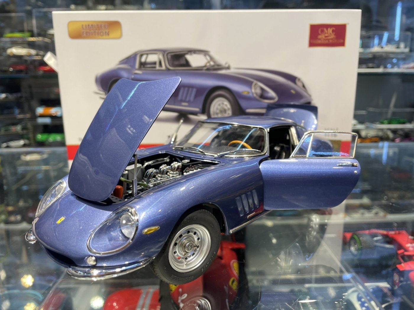 吉華科技@ 1/18 CMC M-239 Ferrari 275 GTB/C 1966 Blue | Yahoo奇摩拍賣