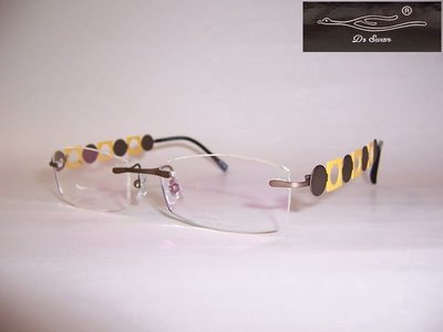 光寶眼鏡城(台南) Dr.Swan 精緻純鈦無邊眼鏡*超創意腳架設計*品味出眾,BG7060/C203