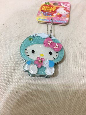 日本 三麗鷗 sanrio ~ Hello Kitty 富士山 鏡子鎖圈/鑰匙圈 (日本限定)