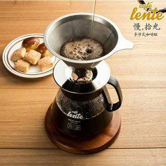 【小辣椒】檢驗合格 慢拾光手沖式不鏽鋼咖啡組 泡茶組 DU-089A
