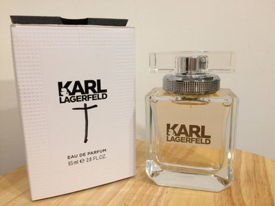 人人美*KARL LAGERFELD 卡爾·拉格斐 卡爾 同名 時尚 女性淡香精 85ML環保包裝
