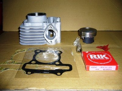 RX/RX110/高手100/心情100/MIO100/R1-100/風100改55.6MM陶瓷汽缸組