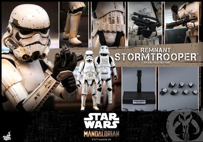 全新 Hot Toys TMS011 1/6 曼達洛人 帝國風暴兵 Remnant Stormtrooper