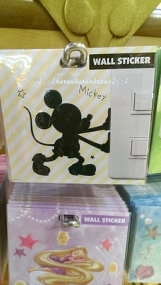 ***日本帶回***東京迪士尼 MICKEY米奇 牆壁貼 電燈開關貼 平板電腦貼♪☆♪