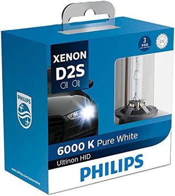 現貨 PHILIPS飛利浦🇩🇪德國製 D2S D2R D3S D4S HID燈泡6000K白光 (一組兩顆)