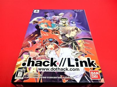 ㊣大和魂電玩㊣ PSP hack//Link 創世紀傳說 DVD 同捆版 {日版}編號:N6---掌上型懷舊遊戲