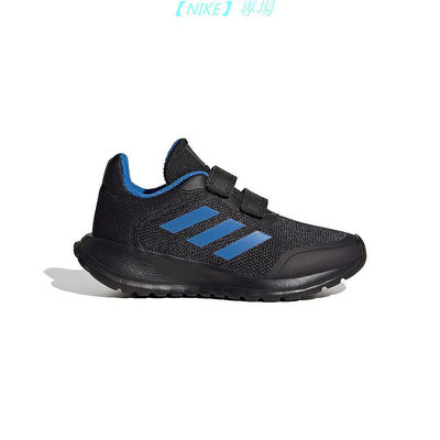【NIKE 專場】耐吉Adidas Te耐吉nsaur Run耐吉 2.0 CF K耐吉 童鞋 黑藍色 中耐吉童 大童 魔鬼氈 耐吉慢跑鞋 IF036耐吉5
