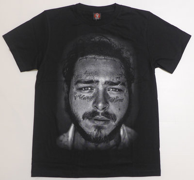 【Mr.17】Post Malone 波茲馬龍 POSTY 嘻哈饒舌 進口短袖T恤 t-shirt(H908)