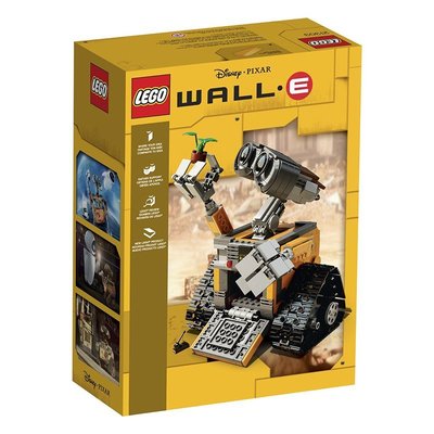 現貨熱銷-樂高LEGO 21303 機器人瓦力 WALL-E  IDEAS創意系列 男女生禮物爆款