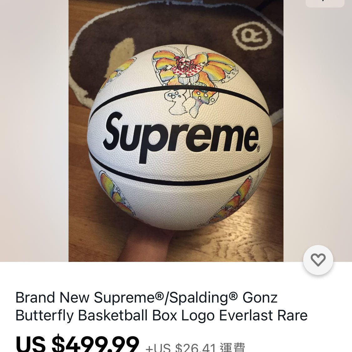 コロナウィルス supreme×SPALDING basketball gonz