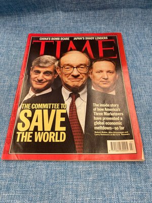 時代雜誌 THE COMMITTEE TO SAVE THE WORLD FEB 15 1999 肚