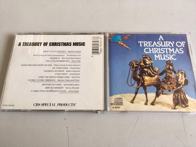 「環大回收」♻二手 CD 早期【A Treasury of Christmas Music】正版專輯 中古光碟 音樂唱片 影音碟片 自售