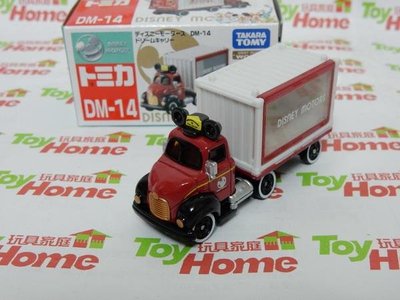 【日版】迪士尼/DM-14/米奇/貨櫃車/DISNEY MOTORS/宣傳車~TOMY TOMICA