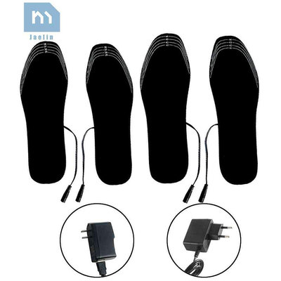 USB發熱鞋墊電熱暖腳寶充電加熱可水洗尺碼可裁剪 [jaelinss.tw]