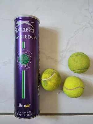 Slazenrger WIMBLEDON 溫布頓網球 一罐網球3顆