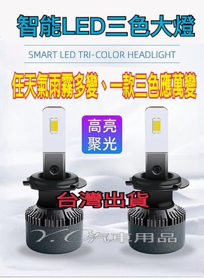 新-M30 三色 LED 大燈 頭燈 燈炮 燈泡 霧燈 H7 H11 H8 H9 9006 9005 9012