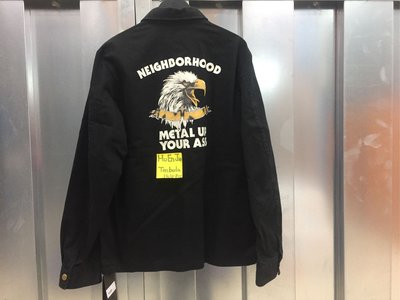 17ss Neighborhood NBHD Kendall Work C-JKT 老鷹工作外套黑色XL現貨