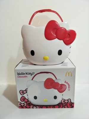 【88特價交易舖】麥當勞 Hello Kitty 收納籃 /收納盒/提籃/兒童節/全新