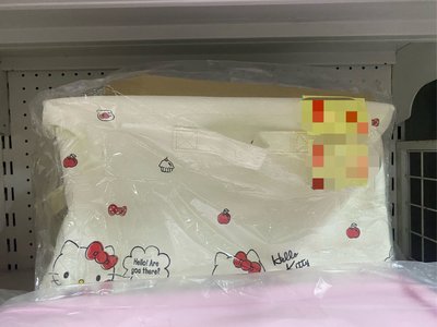 Hello Kitty帆布收納箱（L)