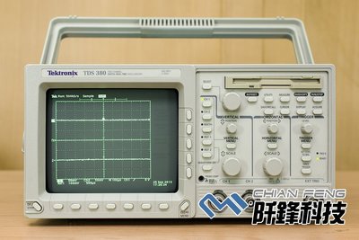 【阡鋒科技 專業二手儀器】太克 Tektronix TDS380 2ch. 400MHz 2GS/s 數位儲存示波器