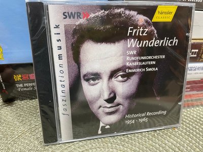 ㄌ全新 CD 西洋 Fritz Wunderlich: Historical Recordings 1954-1965