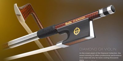 皇家樂器~全新美國Coda Bow Diamond GX Carbon Fiber 4/4 小提琴碳纖弓
