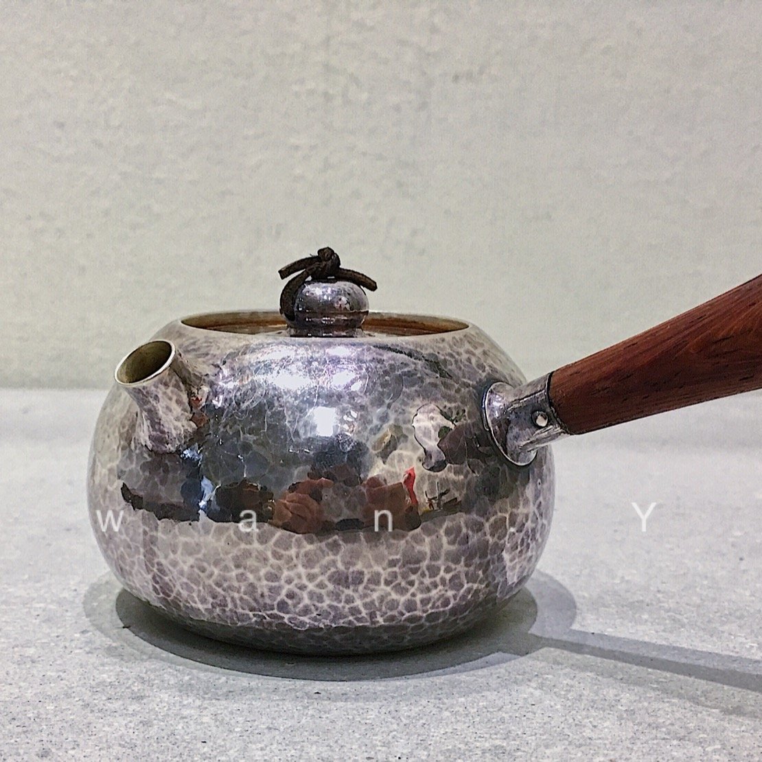 日本銀壺銀茶壺急須側把茶道具茶壺湯沸茶煎茶道抹茶道| Yahoo奇摩拍賣