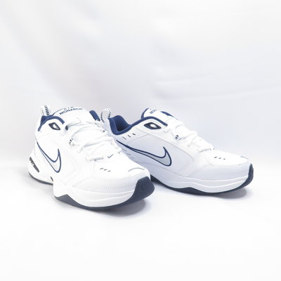 NIKE AIR MONARCH IV 男 休閒鞋 復古 老爹鞋 大尺碼 415445102 白x深藍【iSport】