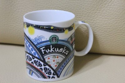 現貨 日本 星巴克 STARBUCKS 福岡 Fukuoka 絕版 日彩 城市杯 城市馬克杯 馬克杯 杯子 咖啡杯 收集