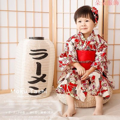 【日式和服女童】兒童日本和服 浴衣 正裝小女孩 中國風兒童攝影日式和風寶寶服裝道具