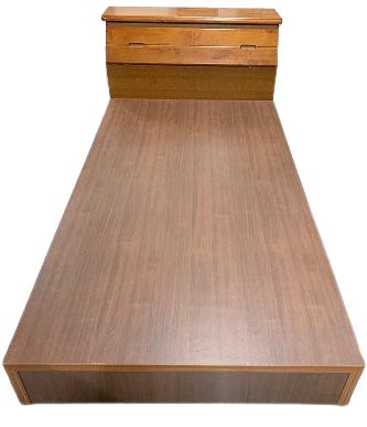 鑫高雄駿喨二手貨家具(全台買賣)----3.5尺 半實木 單人  床組 床頭櫃  床底 床頭箱