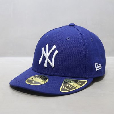 【Japan潮牌館】New Era帽59FIFTY全封閉平檐帽MLB球員版NY洋基隊大標深藍色潮