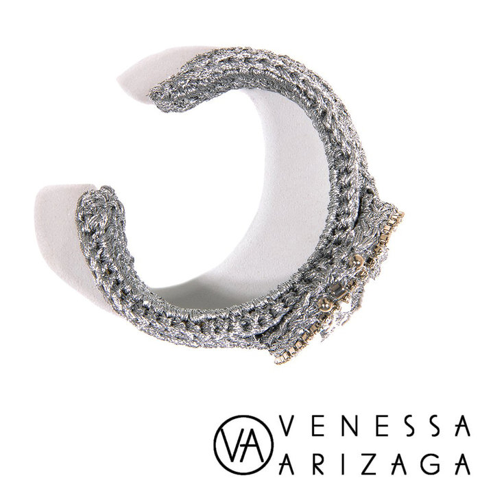 Venessa Arizaga LOOK AT THE TIME 銀色ROLEX 小寬版手環
