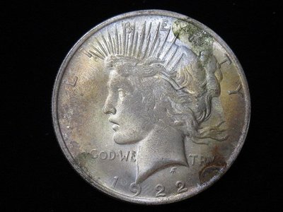 【 金王記拍寶網 】T343  1922年 美國銀幣 高仿幣 罕見稀少