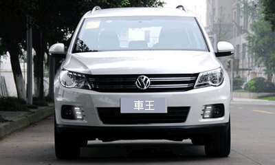 【車王汽車精品百貨】福斯 VW Tiguan 日行燈 晝行燈 轉向流光 霧燈改裝 野馬款